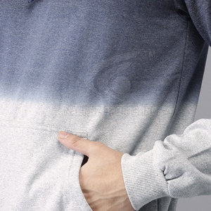 Gran oferta, Sudadera con capucha de gran tamaño para hombre, diseño básico personalizado en el último patrón sólido de Color de invierno, venta al por mayor - Product Image 6