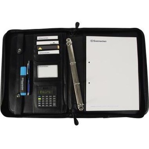 Soennecken ESSEN Imitation Leather Black Writing Case 37 X 30 X 4.5 cm (W X H X D) Letter <b>Holder</b> - Product Image 5