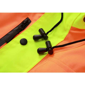 Veste de sécurité réfléchissante de haute qualité, poids lourd, haute visibilité, imperméable, respirante, en polyester, pour la construction, personnelle - Product Image 5