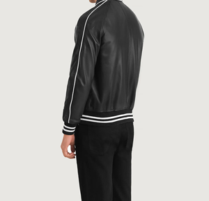 Chaqueta Bomber Estilo Universitario Auténtica con Diseño Formal Recubierto, Materiales Premium y Ajuste Perfecto para Unisex - Product Image 5