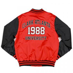 Chaqueta Universitaria Clark Atlanta Panthers 1988 con Mangas de Lentejuelas, Ropa Universitaria Personalizada HBCU, Prenda Tejida Unisex al por Mayor - Product Image 2