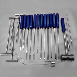 Juego de Instrumentos para Extracción de Cemento Tipo Mueller Taidoc Ti-80461, 22 Piezas, Ortopédicos, Manuales, Acero Inoxidable Alemán, Aprobado por la CE - Product Image 3