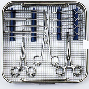 Offre Spéciale : Kit de Stérilisation Feline 18 Pièces – Instruments Chirurgicaux Vétérinaires en Acier Inoxydable Manuels Certifiés CE ISO13485 - Product Image 1