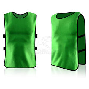 เสื้อกั๊กฝึกฟุตบอล2025ใหม่สีทึบขนาดกำหนดเองได้เสื้อกั๊กฝึกฟุตบอลน้ำหนักเบา - Product Image 3