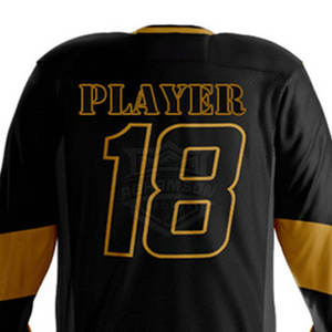 ยูนิฟอร์มฮ็อกกี้น้ำแข็งผลิตจากโพลีเอสเตอร์ดีไซน์ล่าสุด - Product Image 6