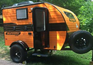 Venta caliente Manley mejor nuevo Semi Offroad Pop Top Camping remolque caravana con ducha y WC mejor precio para la venta - Product Image 2