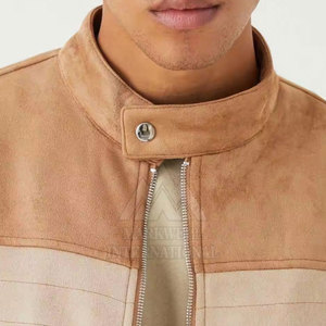 Chaqueta de invierno de cuero para hombre a la moda informal al por mayor chaqueta de invierno de piel auténtica de vaca de alta calidad a la venta en línea - Product Image 6