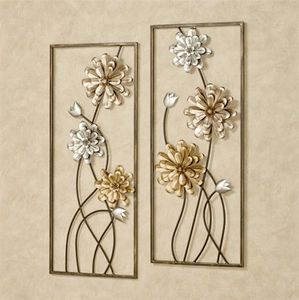 Gran panel de arte de pared de metal decorativo de estilo rústico de granja para crear un ambiente cálido y acogedor en los interiores del hogar - Product Image 2