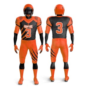 High Quality Custom Breathable Quick Dry 100% Polyester Summer American Football Uniforms Men Tackle Set Sublimation Sportswear - Product Image 3