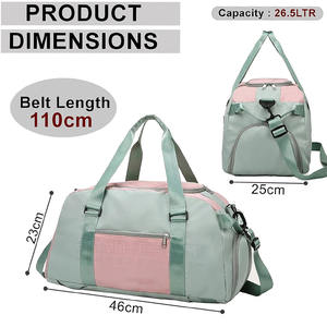 Bolsas de viaje ligeras al por mayor Bolsas de viaje baratas de gran venta Bolsas de viaje de color personalizadas de diseño único - Product Image 2