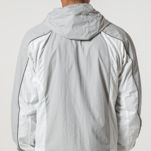 <b>Mens</b> <b>track</b> suit polyester windbreaker streetwear <b>jacket</b> jogger two piece set - Product Image 3