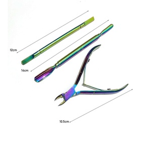 Juego de Cortaúñas Profesional de Acero Inoxidable, Alta Calidad, con Logotipo Personalizado, Pinzas para Cutículas, Duraderas para Uñas - Product Image 5