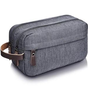 Bolsa de artículos de tocador para hombre, bolsa de viaje impermeable con asa para artículos de tocador, bolsa de afeitar para viajes de negocios, accesorios de artículos de tocador - Product Image 5