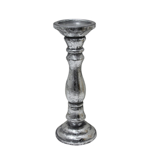 Iron Candle Pillar Holder <b>Grey</b> Color Pillar Candle Holder for Festival & <b>Table</b> Top Decoration Handmade Customized - Product Image 2