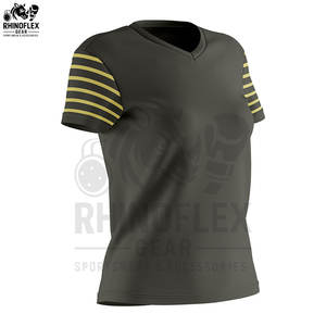 Camisetas de Cuello en V para Mujer, Tendencia Superior, Lona de Alta Calidad, Transpirables, Manga Corta, Cómodas, Ligeras, para Todas las Temporadas, Gran Venta - Product Image 5