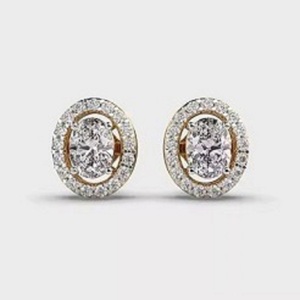 Nouvelles boucles d'oreilles en diamant, bijoux pour femmes, boucles d'oreilles de mariage et de fiançailles pour la vente à l'exportation à prix abordable - Product Image 1