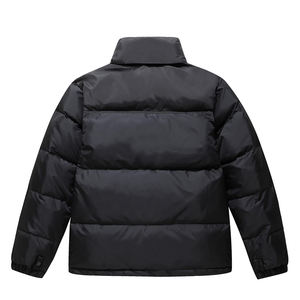 Noir Puffer Vestes Bubble Puffer Manteau Veste pour Hommes Haute Qualité Puffer Down Vestes Temps Froid Hiver Casual Tricoté - Product Image 2
