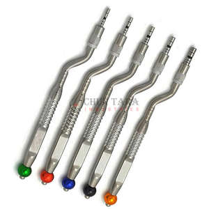 Kit d'ostéotomes de levage de sinus Instruments d'implant dentaire concaves à baïonnette décalée incurvée pour chirurgie de précision par Surgiright - Product Image 2