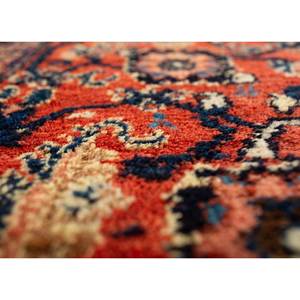 Alfombra de Lana Azul Aalam Anudada a Mano con Patrón Geométrico y Abstracto para Entrada, Sala de Estar, Pasillo - Paem-514 - Product Image 3