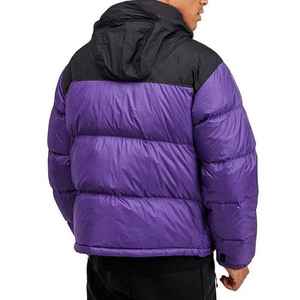 Chaqueta impermeable acolchada para hombre, Abrigo acolchado de invierno de diseñador con burbujas, plumón de nailon negro para exteriores, personalizado - Product Image 3