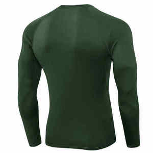 Customized Men's Rash Guard <b>Compression</b> <b>Shirts</b> Quick Dry Long Sleeves Gym Fitness Clothing Adults MMA - Product Image 2