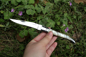 Couteau <span class=keywords><strong>de</strong></span> <span class=keywords><strong>poche</strong></span> pliant classique <span class=keywords><strong>de</strong></span> style français avec manche en résine, couteau tactique EDC en acier inoxydable pour le camping en plein air - Product Image 6