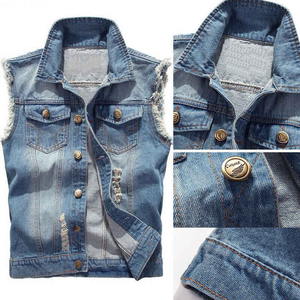 Femmes chaud automne hiver moto gilet Top vente élégant Denim gilets mode durable - Product Image 2