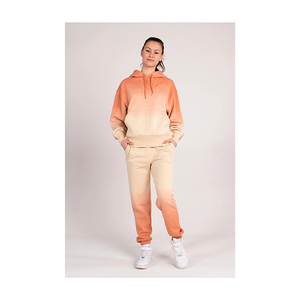 2025 Vintage Streetwear Acid Wash Conjunto de chándal para mujer Sudaderas con capucha personalizadas con cremallera Parche bordado desgastado Pantalones desgastados - Product Image 1