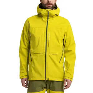 Wholesale Men Hooded Outdoor Mountain Hiking Waterproof Windbreaker Softshell Jacket for men top supplier Wholesale