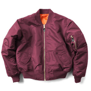 Ropa de hombre OEM, venta al por mayor, chaqueta bomber personalizada, ropa de calle, chaqueta acolchada con capucha de gran tamaño, chaqueta de satén para hombre - Product Image 1