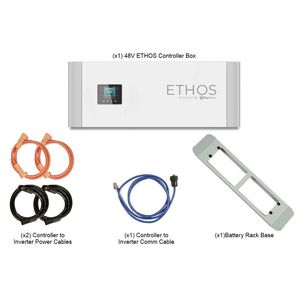 ระบบกักเก็บพลังงาน ETHOS 30.7 กิโลวัตต์ชั่วโมง แบตเตอรี่ขนาดใหญ่ 2x 18kPV อินเวอร์เตอร์ EG4 ป้องกันน้ำและฝุ่นระดับ IP65 แบบต่อพ่วงได้ ระบบไฮบริดกริดสำหรับโซลาร์เซลล์ 100ah - Product Image 3