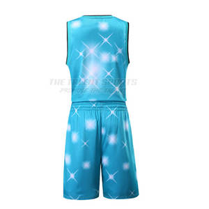 Uniforme de Baloncesto Personalizado al por Mayor, Diseño Propio, Transpirable, sin Mangas, para Equipos Deportivos, 100% Poliéster - Product Image 6