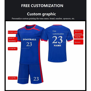 Maillot de football à sublimation personnalisée uniforme de football en polyester simple avec logo personnalisé pour la livraison directe et le sport - Product Image 6
