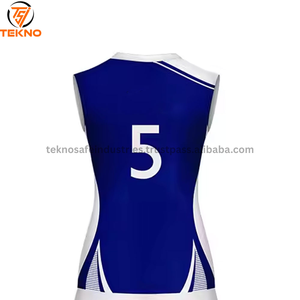 Uniforme de voleibol de diseño impreso personalizado/Ropa deportiva para mujer Uniforme de voleibol de la mejor calidad a la venta servicio OEM - Product Image 3