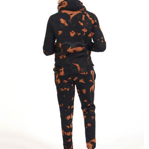 Chándales de Alta Calidad para Adultos 2026, para Hombre y Mujer, Primavera, Estampado Desgastado por el Sol, Pedrería, Transpirables, con Capucha, Talla Grande - Product Image 2