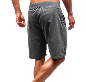 กางเกงขาสั้นออกกำลังกายชายหาดลำลองสำหรับผู้ชายผ้าสีทึบน้ำหนักเบาเป็นมิตรกับสิ่งแวดล้อมมีกระเป๋าสำหรับกีฬาฤดูร้อน - Product Image 4