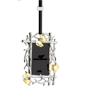 Haute qualité personnalisé Rectangle cadre Photo en aluminium fleur Style pour mariages Table suspendu verre matériel usine en gros - Product Image 2