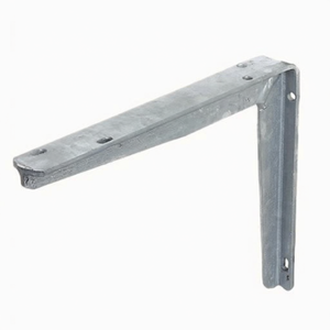 GAH Console de 250 mm de longueur, 200 mm de hauteur, en acier brut galvanisé à chaud, pour fournitures de jardin, capacité de charge 225 kg - Product Image 3