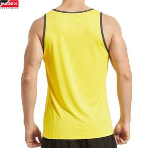 Débardeurs d'entraînement de course à pied Muscle Gym Fitness pour hommes en coton personnalisé Musculation Street Wear Débardeurs pour hommes - Product Image 3