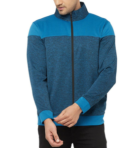 Veste de sport pour homme à fermeture éclair intégrale, col montant, vêtements de sport décontractés, vêtements de loisirs, veste softshell, personnalisation en gros de qualité supérieure - Product Image 5