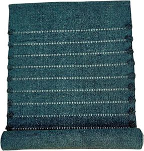 Venta al por mayor deporte Fitness Pilates Mat Material ecológico Natural Anti-desgarro algodón Yoga Mat - Product Image 3