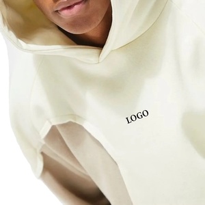 Survêtement d'hiver en molleton 100 % coton pour homme, manches longues, coupe oversize, style streetwear, design 2-en-1, motif à carreaux, OEM 2026 - Product Image 1