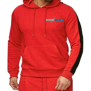 ชุดวอร์มผู้ชายแบบมีฮู้ด แขนยาว ผ้าฝ้าย 100% แห้งเร็ว ระบายอากาศดี เหมาะสำหรับเล่นกีฬาฤดูหนาว วิ่งออกกำลังกาย ขายส่ง - Product Image 3