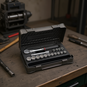 Usag 15-Piece Assortment of Hexagonal <b>Sockets</b> in ABS Case Durable and Versatile <b>Socket</b> Set - Product Image 3