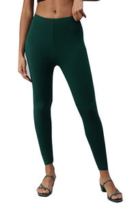 Nueva llegada Slim Fit Leggings de cintura alta para mujer Diseño personalizado Tejido de punto Proveedores de Bangladesh-Instalaciones de producción a granel - Product Image 6