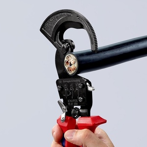 Coupe-câbles KNIPEX, longueur totale 250 mm, max 32 (240 mm), outil à poignées multi-composants - Product Image 4