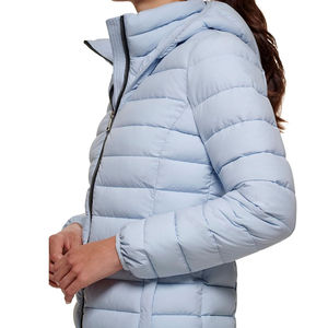 Top Selling Womens Puffer Jacket Waterproof Breathable Hooded 100% <b>Polyester</b> <b>Filling</b> for Cold Weather Casual Use Winter Wear - Product Image 2