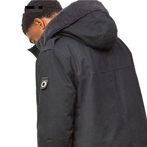 Veste parka en nylon réversible de super qualité pour hommes grande taille manteau d'hiver imperméable col à capuche en coton décontracté pour l'extérieur vente en gros - Product Image 5
