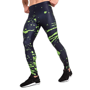 Legging de compresión de MMA para hombre, ropa de fitness para gimnasio, Impresión de logotipo personalizado, el mejor producto - Product Image 1