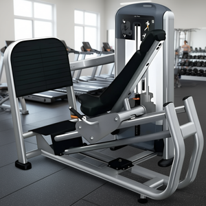 Presse à jambes pour salle de sport à domicile, reconditionnée, ligne C, entraînement de force du bas du corps pour les quadriceps et les fessiers, conception axée sur la sécurité - Product Image 3